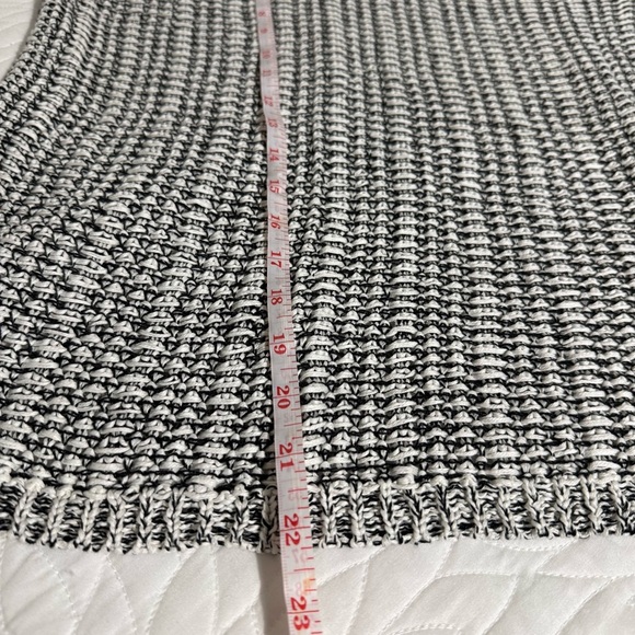 Eileen Fisher Organic linen & cotton blend crewneck knit lined sweater, Size L - Picture 10 of 12